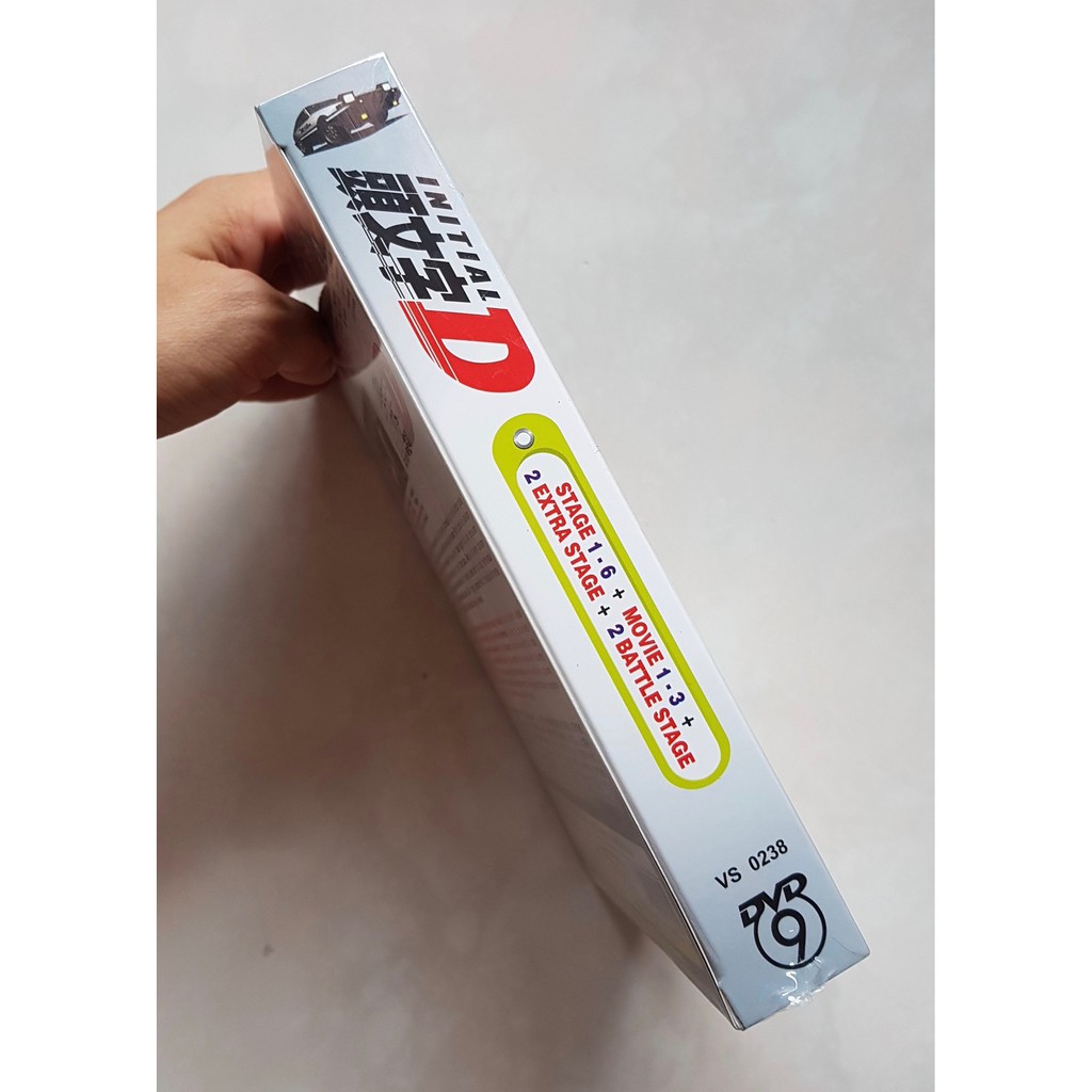 Anime Dvd Initial D Complete Set Stage 1 6 3 Movies 2 Battle Stage 2 Extra Stage Shopee Malaysia