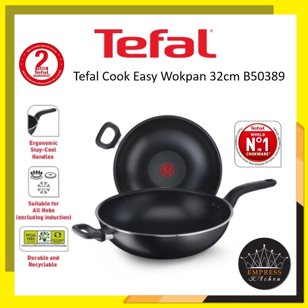 Tefal Easy 32cm B50389 | Shopee Malaysia
