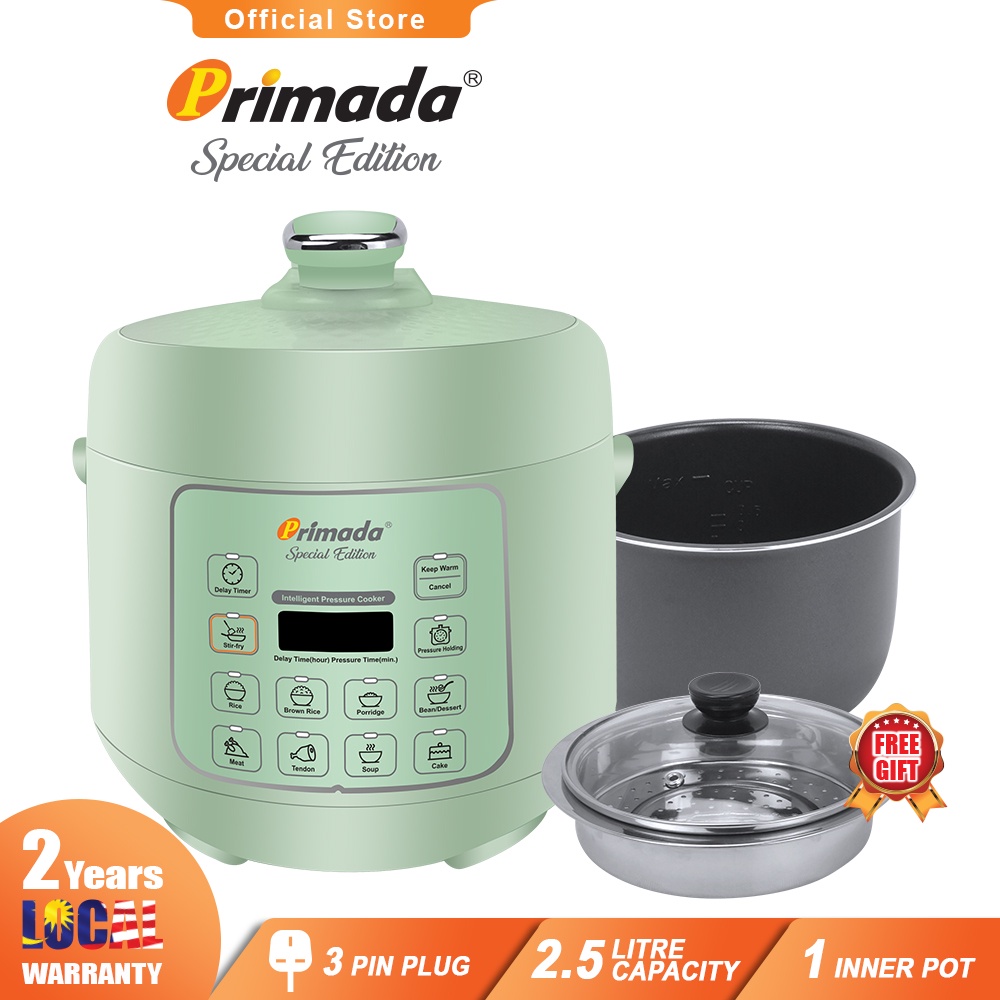 Primada Special Edition Intelligent Pressure Cooker Mpc2550 Shopee Malaysia