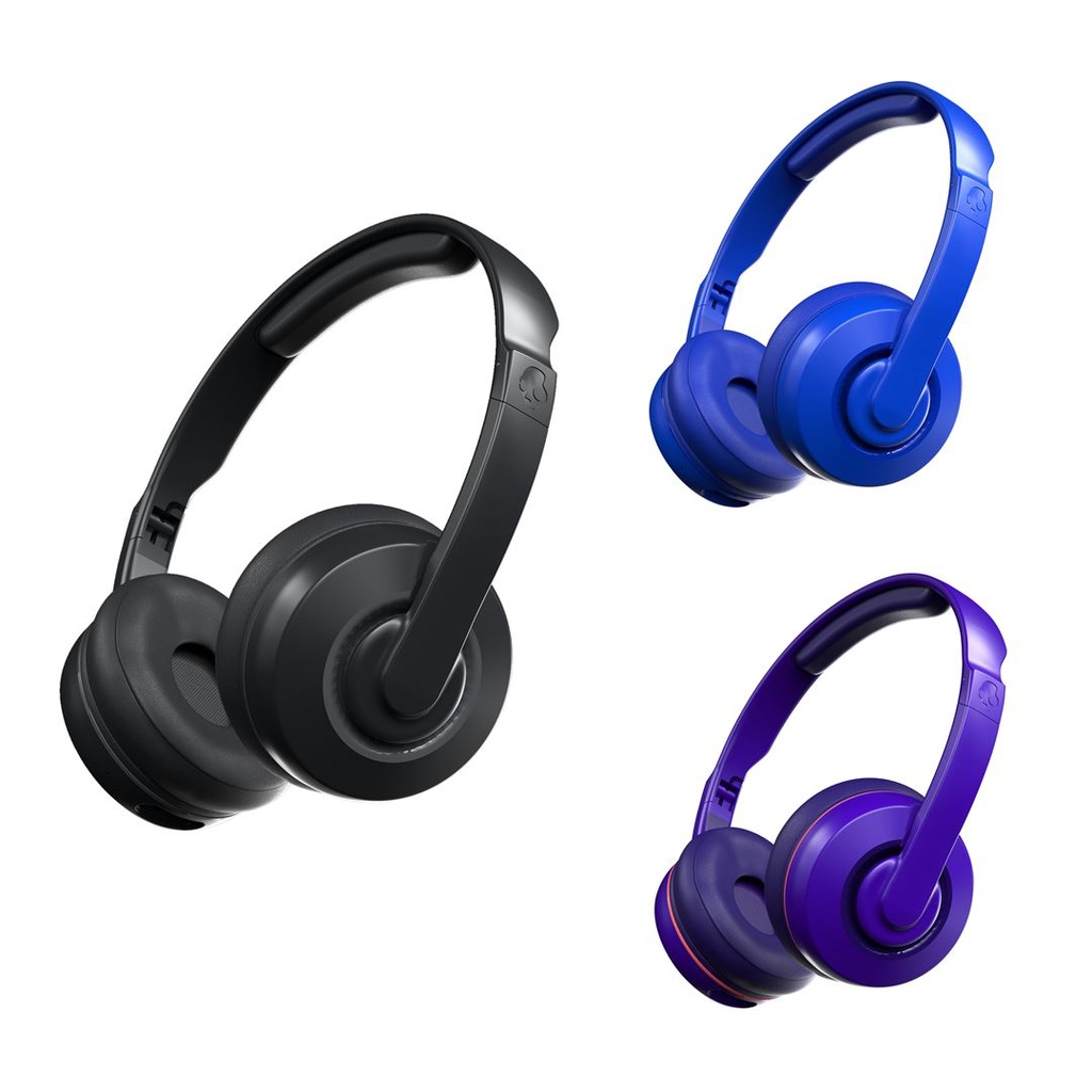 SKULLCANDY Cassette Wireless Headphone (Black/Blue/Purple)