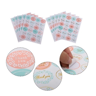 MALAYSIA STOCK 60 120PCS THANK YOU Sticker Flower Design MALAYSIA STOCK 60 120PCS THANK YOU Sticker Flower Design