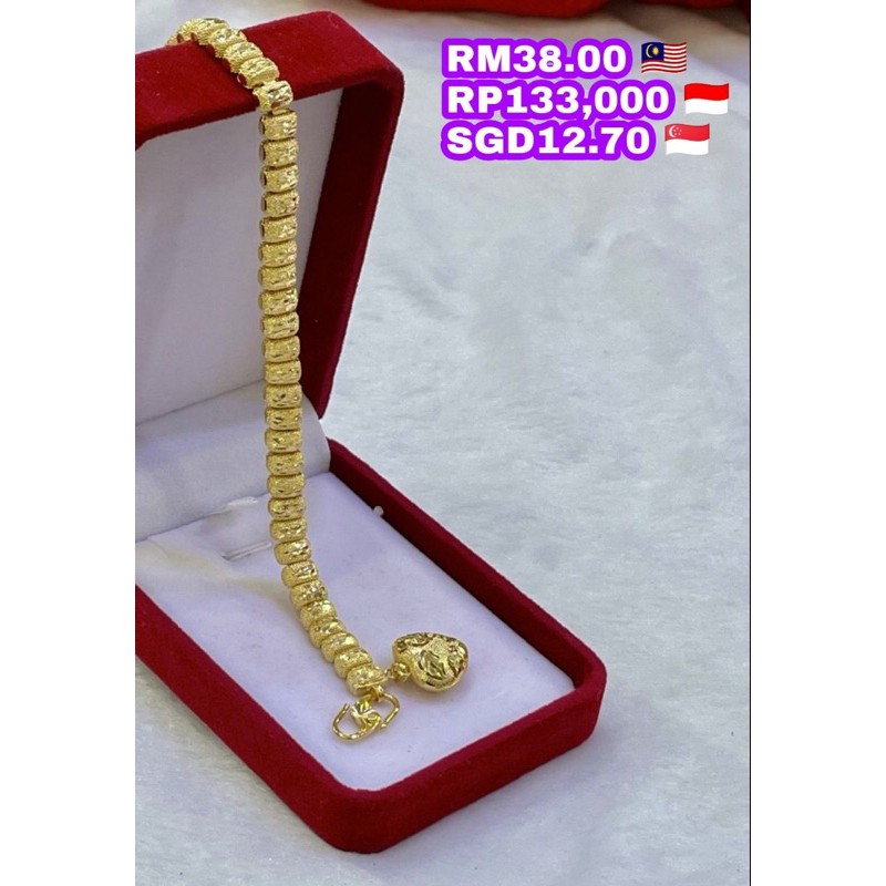 Buy Gelang Pulut Dakap Emas Bangkok Seetracker Malaysia