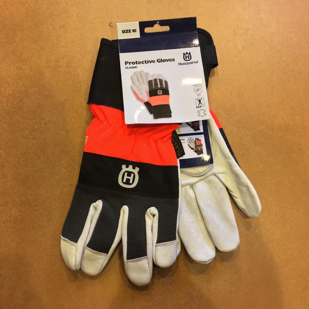 Husqvarna Chain Saw Protective Gloves ID32622 Shopee Malaysia