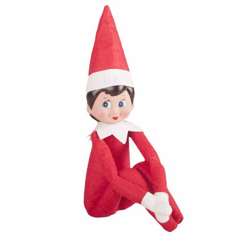 christmas elf soft toy