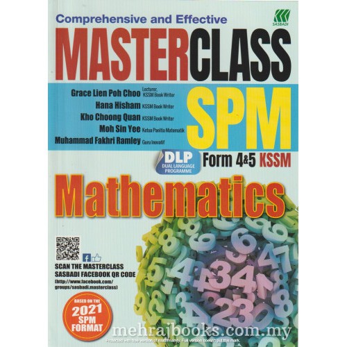 Masterclass SPM Mathematics DLP Form 4 & 5 KSSM | Shopee Malaysia