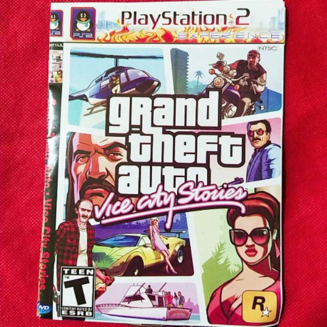 Ps 2 Cassette GTA Grand Theft Auto Vice City Stories Experience ...