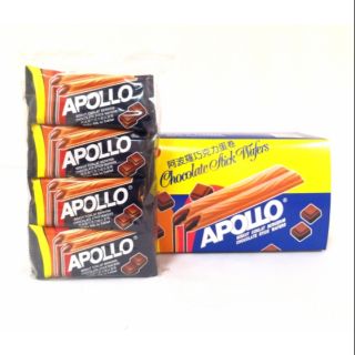 Apollo Coklat Wafer Stick Cream 11G x 12'S Childhood Snack Memories ...