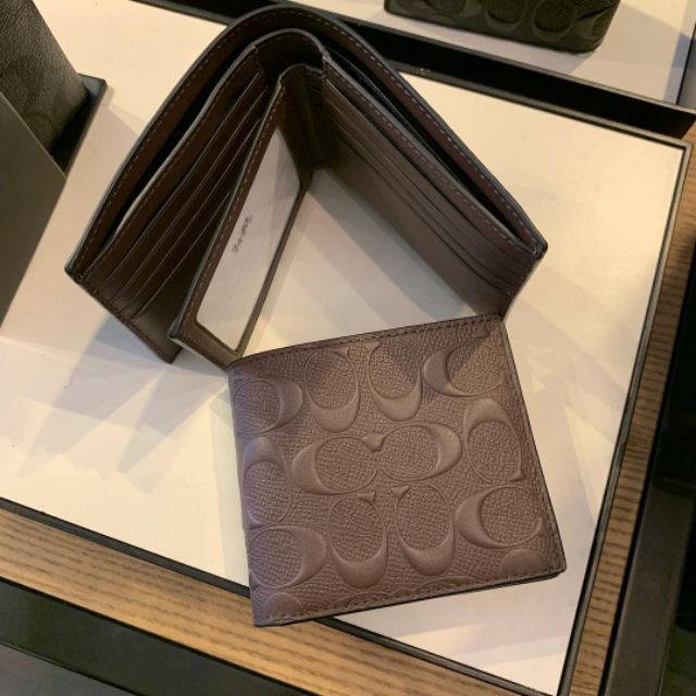 coach outlet clearance mens wallets