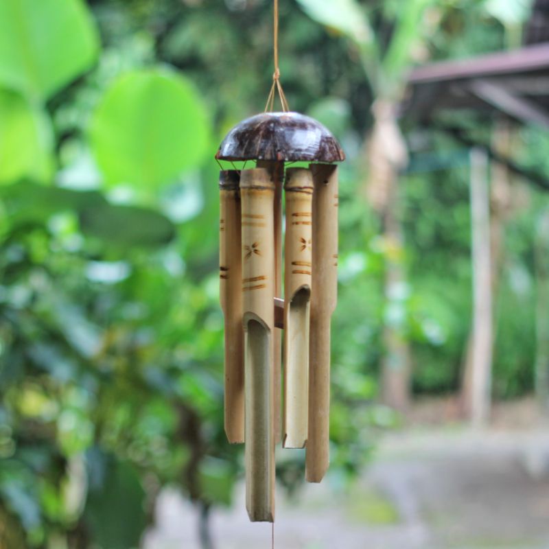 Bamboo Wind Chime Wind Chime Small Size