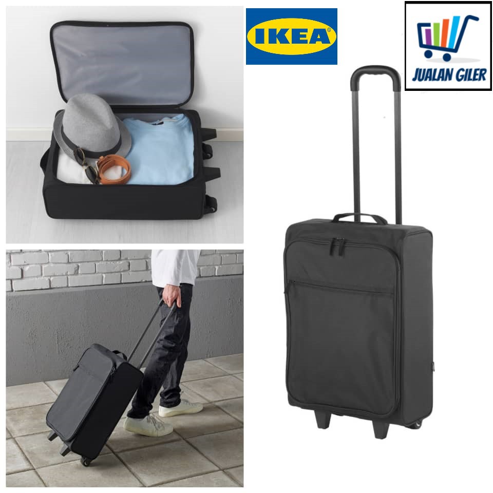 Starttid cabin bag on wheels 19'' ikea cabin bag travel bag travel luggage bag 100 from ikea