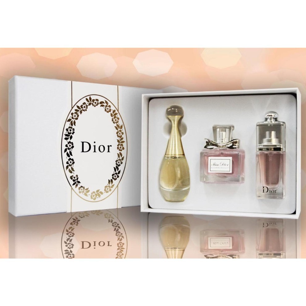 dior three set perfume