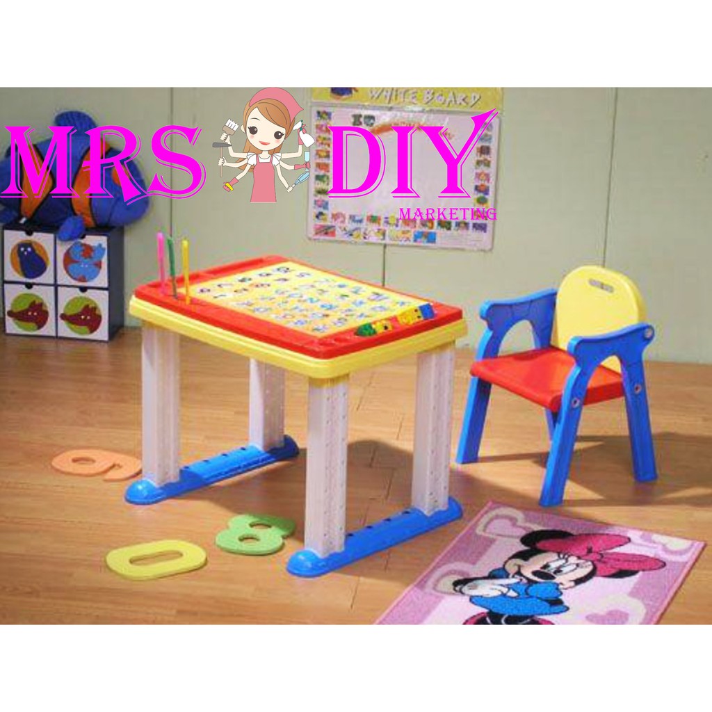 MRS DIY  3V TY 801 KIDS SET CHILDREN STUDY TABLE AND 