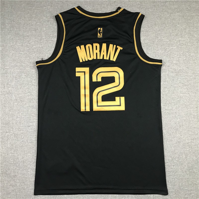ja morant gold jersey
