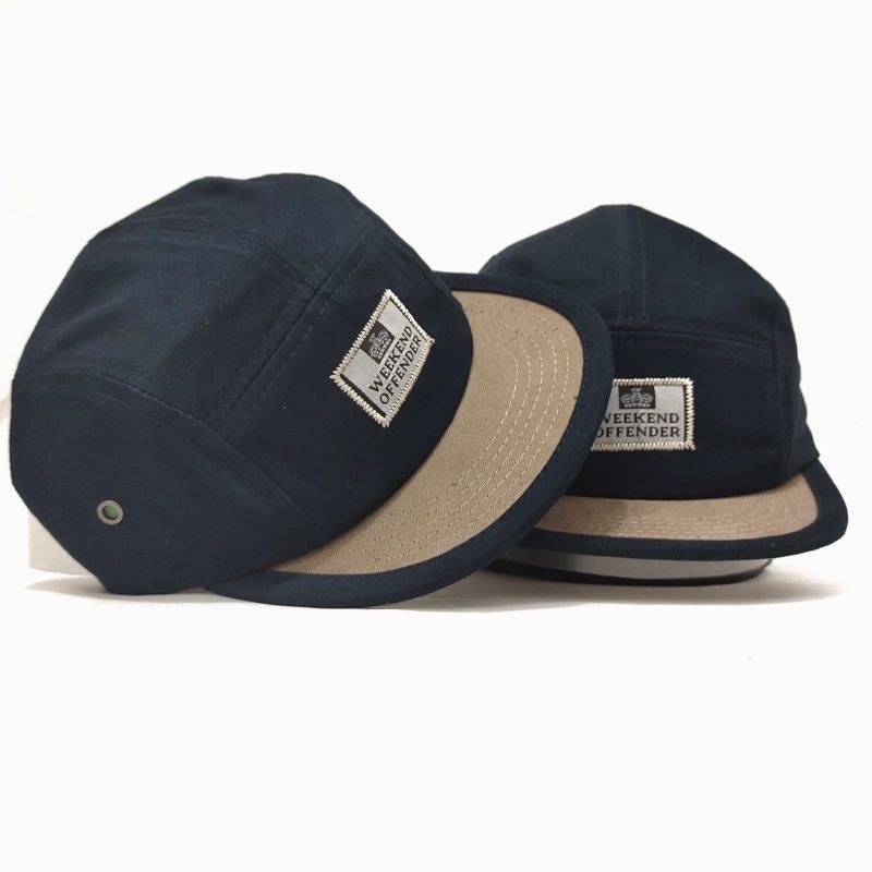 Hat 5 Panels Short Tongue Distro Hats premium Short Visor