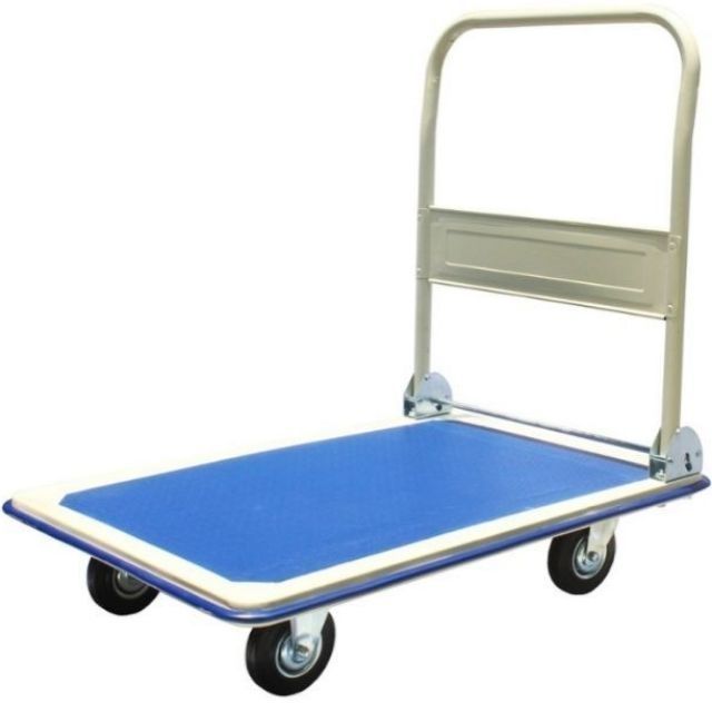 300KG FOLDABLE HAND TRUCK TROLLEY TROLI BARANG  Shopee 