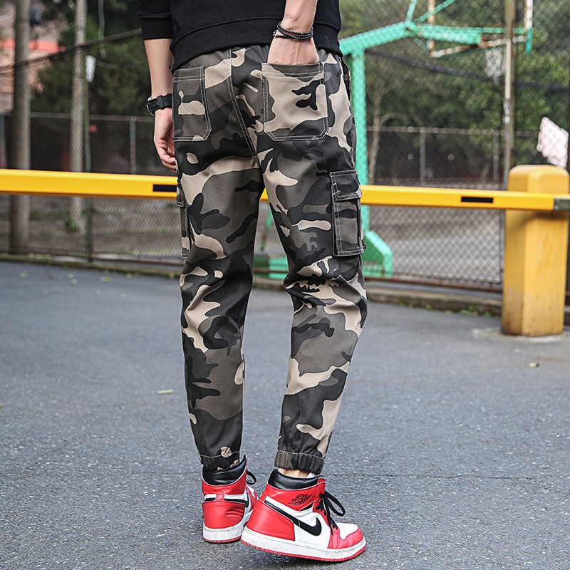 Plus Size】Men's big size pants Camouflage style fashion shorts casual pants  M-7XL | Shopee Malaysia
