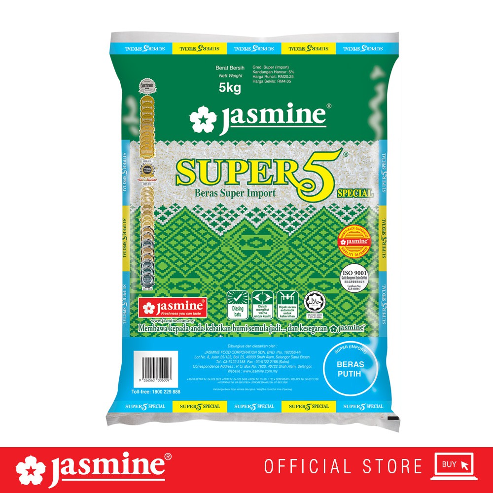 Jasmine Super 5 Import 5kg