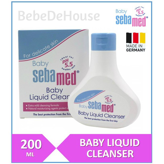 sebamed baby cleanser