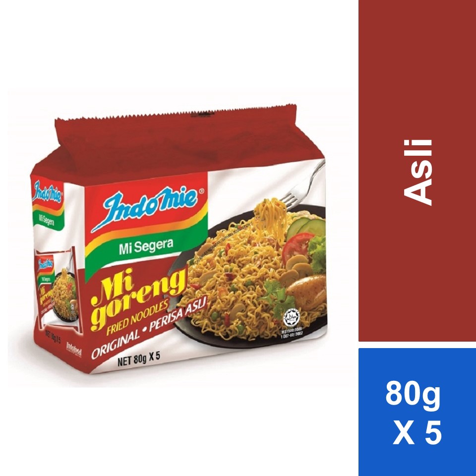  Indomie Goreng Asli 5 x 80g Shopee Malaysia