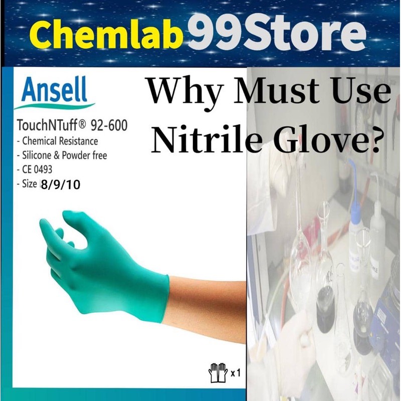 Hand Glove Nitrile Chemical Resistance [Ansell][TopGlove][Hartalega