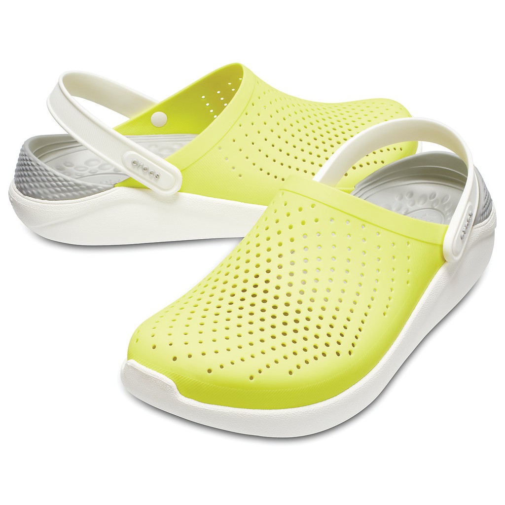 crocs literide yellow