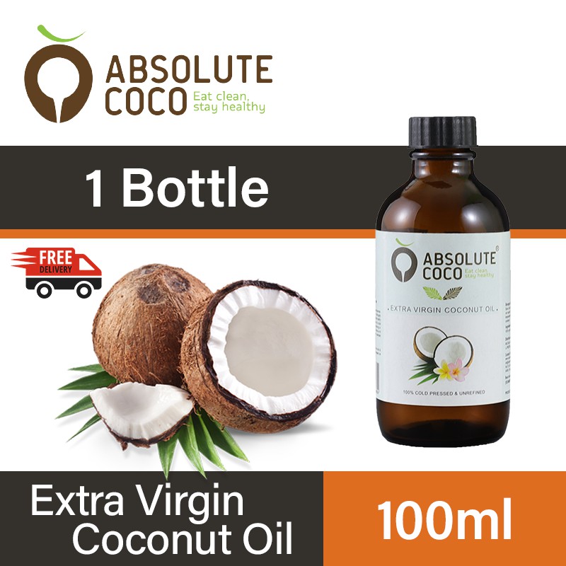 Absolute Coco Extra Virgin Coconut Oil | Shopee Malaysia