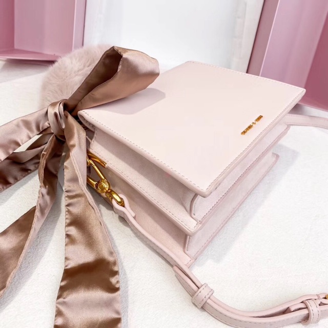  Charles  And Keith  Pink Box Bag  Images