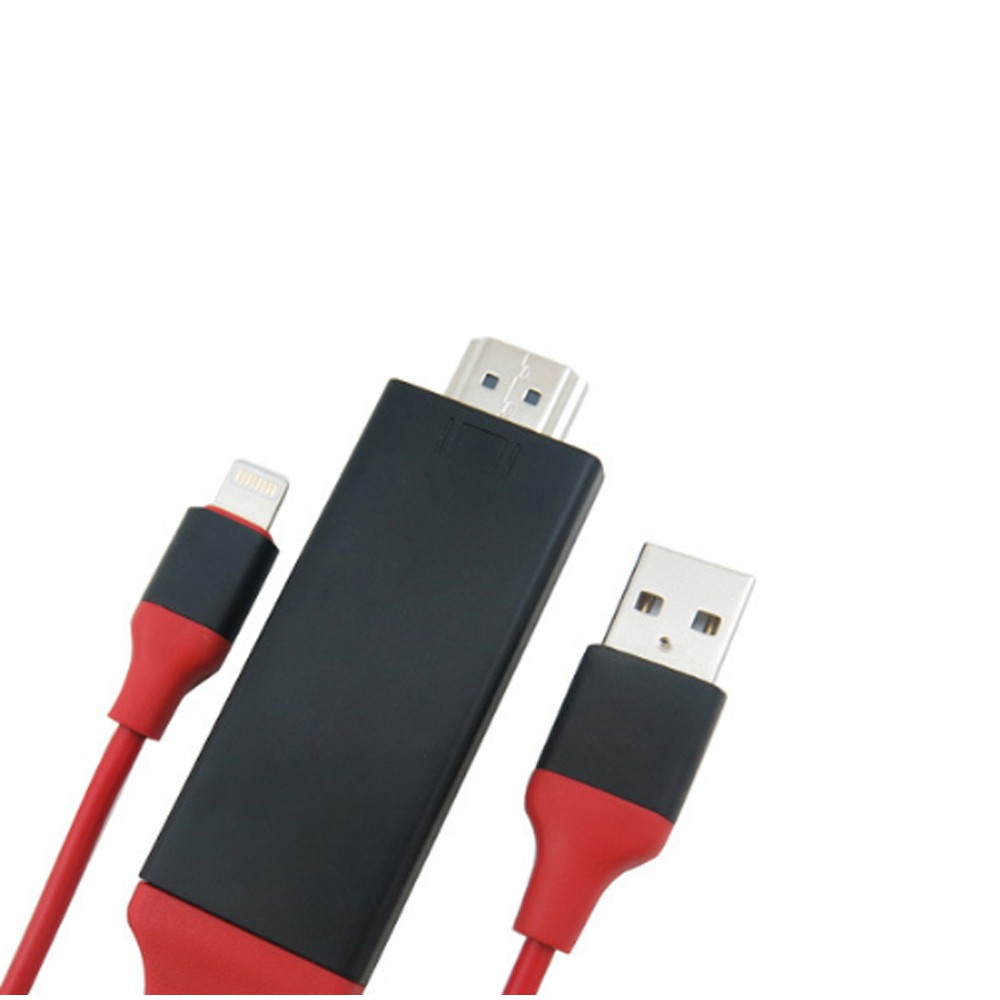 8 Pin To HDMI Adapter AV Cable HDTV AUDIO for IPhone / IPad Connect TV Shopee Malaysia