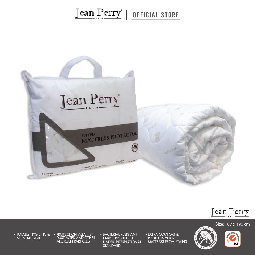 Jean Perry Mattress Protector - Fitted 