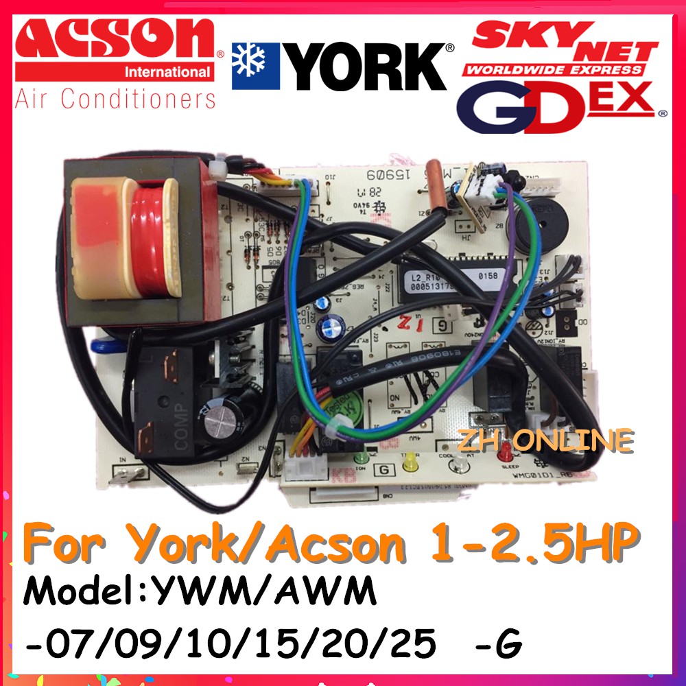 (READY STOCK) IC Board Air Conditioner 12.5HP For YORK/ACSON G Model