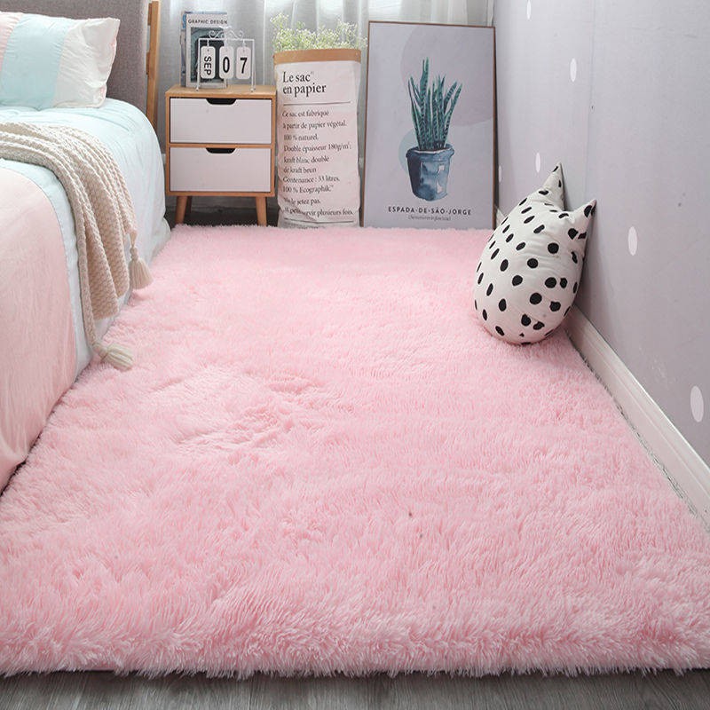 floor karpet room decor Karpet tebal Bilik-bilik tidur penuh katil 