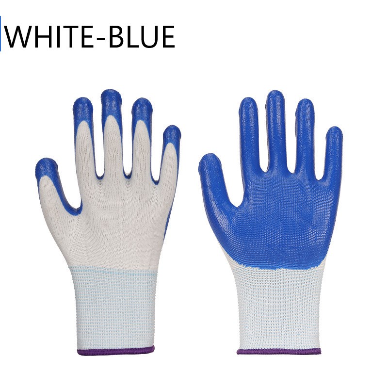 Nitrile Dipped Gloves/ Latex Tire Foam Dipped Glove/ cotton knitted