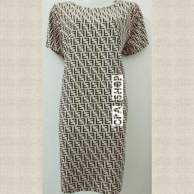 plus size fendi dress