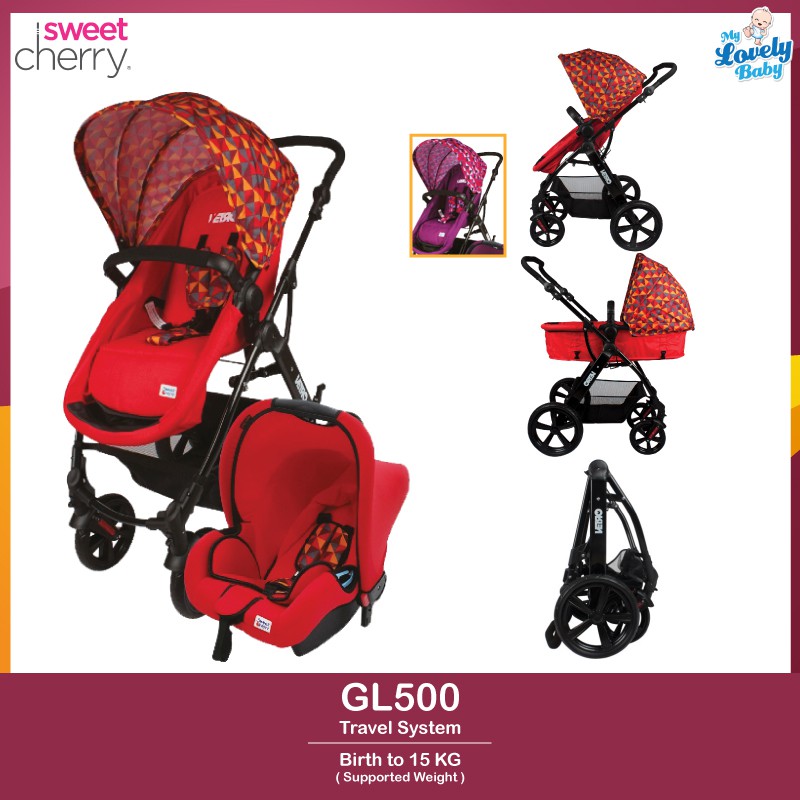 sweet cherry gl500 vetro stroller