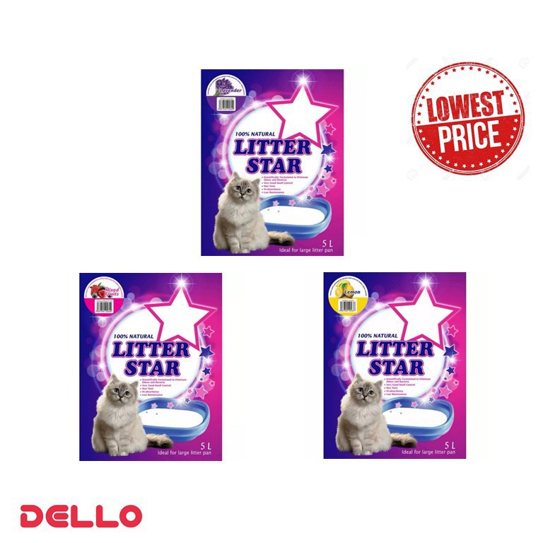 Litter Star Crystal Cat Litter (5L) Shopee Malaysia