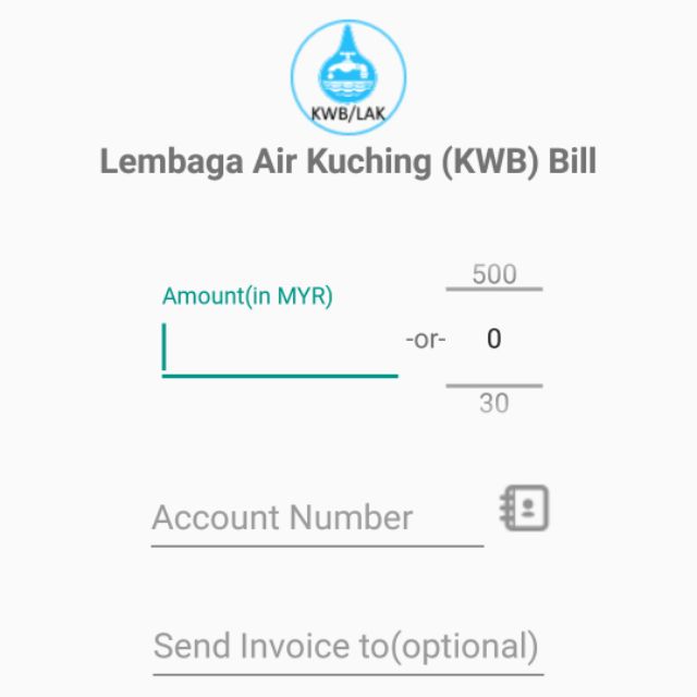 Lembaga Air Kuching Kwb Bill Payment Rm10 Shopee Malaysia