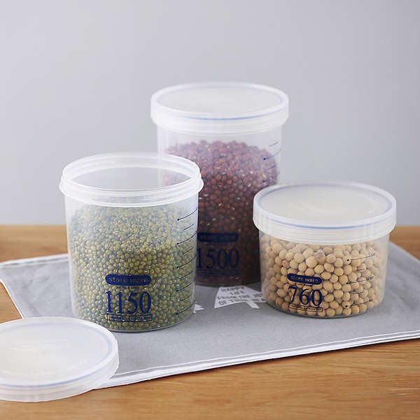 Bekas Susu Kaleng Kedap Udara Kotak Penyimpanan Biji Bijian Tangki Simpanan Tangki Makanan Kaleng Susu Paket Lutsinar Transparan Yang Tahan Kelembapan Shopee Malaysia