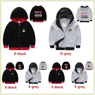 Roblox Kids Boys Girls Hooded Jacket Outerwear Autumn Hoodies Coat Sweatshirt Tops Shopee Malaysia - autumn kids roblox sweatshirt hoodies for girls child hoodies for boys kids long sleeve shirt for teens infant cartoon boys coat