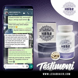 HBS2 Herba Rawatan Buasir Original [Pengedar Sah]  Shopee 