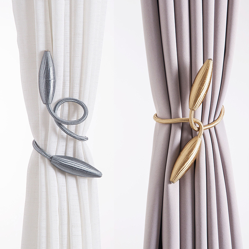 Accessories Pratical Magnet Window Strap Buckle Holder Magnetic Curtain Tieback 
