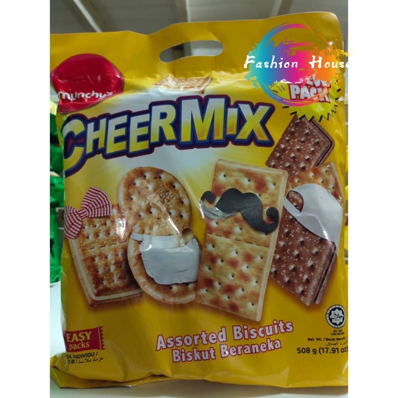 Munchy's Cheermix Assorted Biscuits (508gm) | Shopee Malaysia