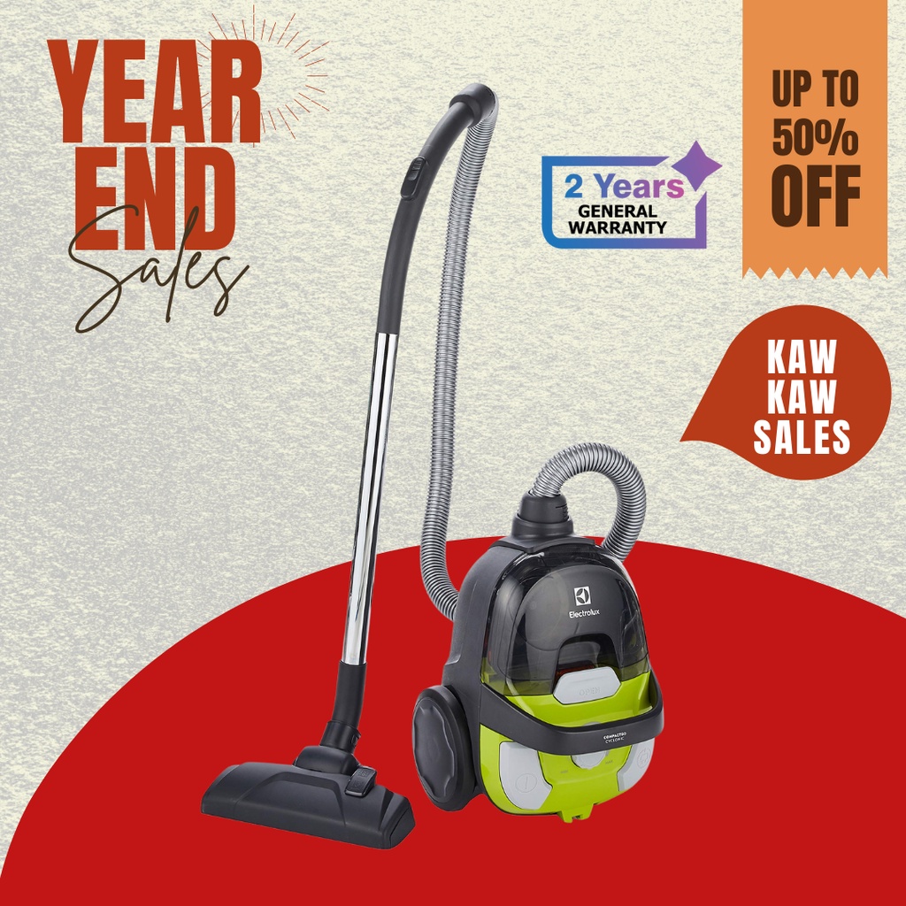 Electrolux COMPACTGO Bagless Vacuum Cleaner Z1231 MULTIMEDIA