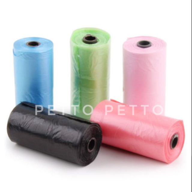 Buy Pet Waste Bag 15pcs / 20pcs, Poop Bag, Plastic Bag, Pick Up 