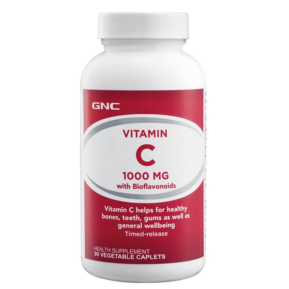 Gnc Vitamin C With Bioflavonoids (1000mg X 90 Tabs) 