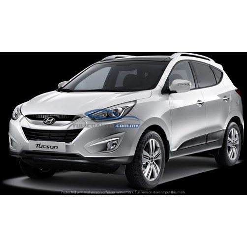 Oem 4 Hyundai Tucson Ix 35 Door Window Visor For Year 10 15