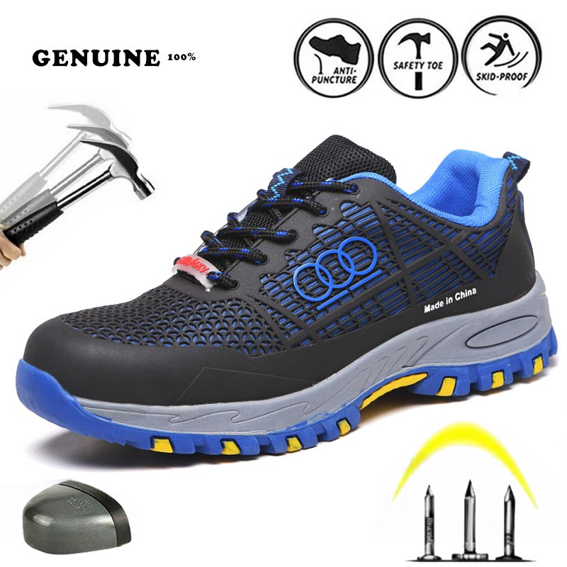 Safety Boot/Shoes Men Lightweight Waterproof Low Cut Kasut ...