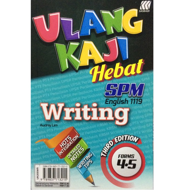 Ulangkaji Hebat Spm English 1119 Writing Shopee Malaysia