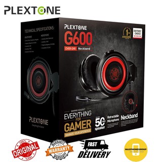 Plextone G600 Gamedac Gaming Headphone Stereo Pc Headset Deep Bass Wired Usb Gamer Headphones With Mic For Computer Shopee Malaysia