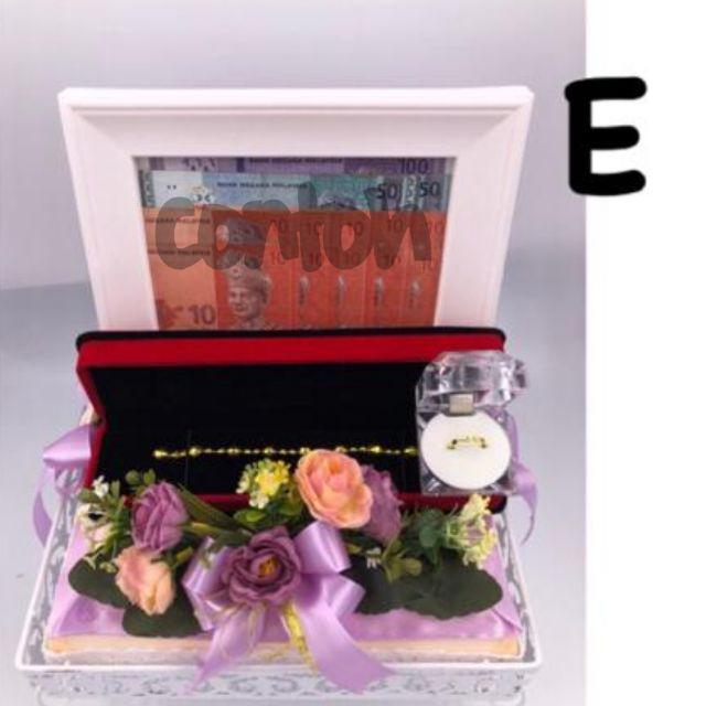 Bekas Hantaran set gelang/frame/Cincin  Shopee Malaysia