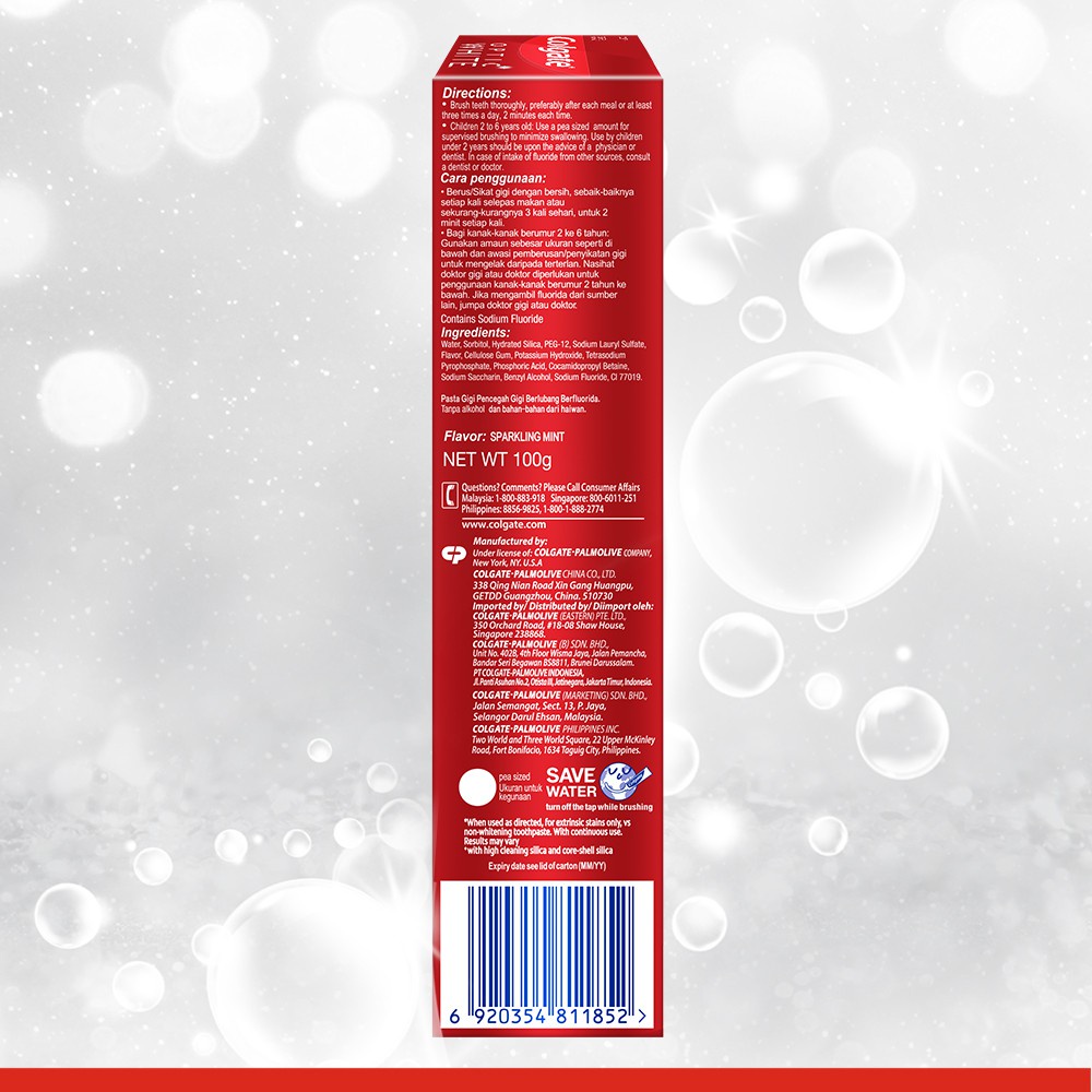 Buy Colgate Optic White Sparkling White Whitening Toothpaste 100g Seetracker Malaysia